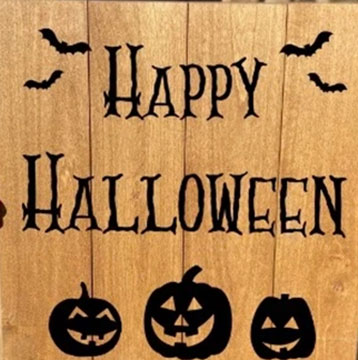 Happy Halloween - Square Sign